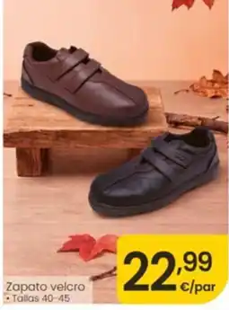 Eroski Zapato velcro oferta