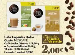 Gadis Nescafé - café capsulas dolce gusto oferta