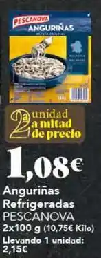 Gadis Pescanova - anguriñas refrigeradas oferta