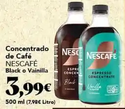 Gadis Nescafé - concentrado de cafe black o vainilla oferta