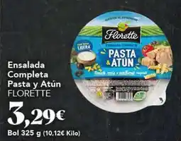 Gadis Florette - ensalada completa pasta y atun oferta