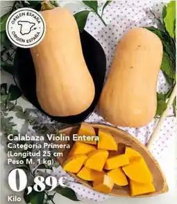 Gadis Origen - calabaza violin entera oferta