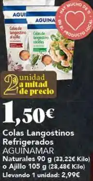Gadis Aguinamar - colas langostinos refrigerados oferta