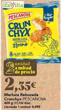 Gadis Pescanova - merluza rebozada crunchyx oferta