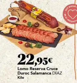Gadis Duroc - lomo reserva cruce duroc salamanca oferta