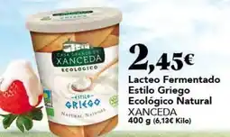 Gadis Xanceda - lacteo fermentado estilo griego ecologico natural oferta