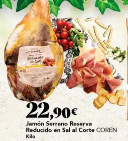 Gadis Coren - jamón serrano reserva reducido en sal al corte oferta