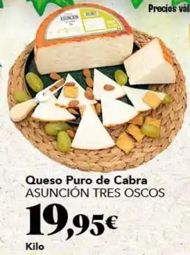 Gadis Tres oscos - queso puro de cabra oferta