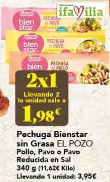Gadis El pozo - pechuga bienstar sin grasa oferta