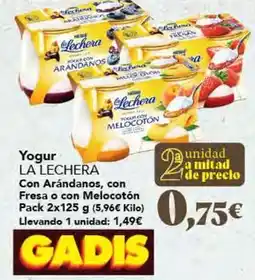 Gadis La lechera - yogur oferta