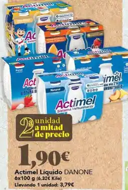 Gadis Danone - actimel liquido oferta