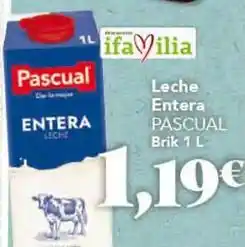 Gadis Pascual - leche entera oferta