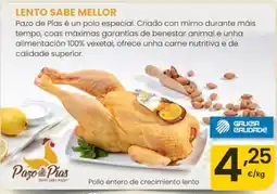 Eroski Pazo de Pias pollo entero de crecimiento lento oferta