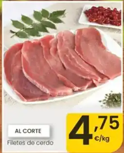 Eroski Filetes de cerdo oferta