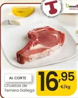 Eroski Al Corte Chuletas de Ternera Gallega oferta