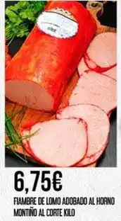 Claudio Fiambre de lomo adobado al horno oferta