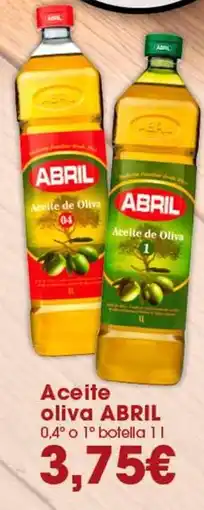Claudio Abril - aceite oliva oferta