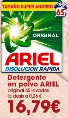 Claudio Ariel - detergente en polvo oferta