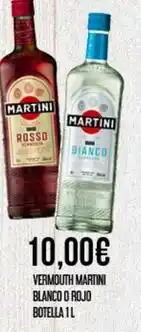 Claudio Martini - vermouth blanco o rojo botella oferta