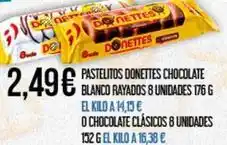 Claudio Donettes - pastelitos chocolate oferta
