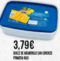 Claudio San - dulce de membrillo san lorenzo oferta