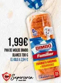 Claudio Bimbo - pan de molde oferta