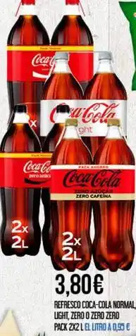 Claudio Coca-cola - refresco de cola normal, zero o zero zero oferta