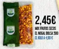 Claudio El nogal - mix frutos secos bolsa oferta