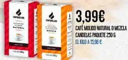 Claudio Candelas - cafe molido natural o mezcla oferta