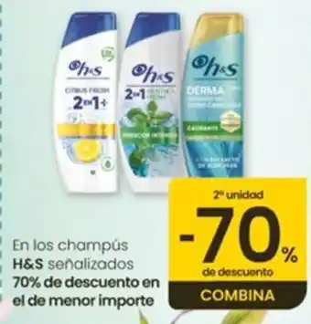 Eroski H&S champús oferta