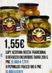 Claudio Lupy - aceituna receta tradicional o revuelto encurtidos tarro oferta