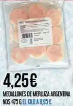 Claudio Nos - medallones de merluza argentina oferta