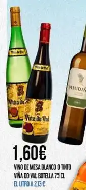 Claudio Vino de mesa blanco o tinto oferta