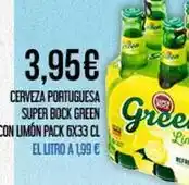 Claudio Super bock - cerveza green oferta