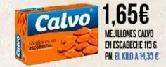 Claudio Calvo - mejillones en escabeche oferta