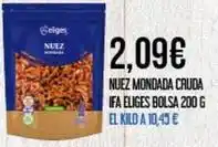 Claudio Eliges - nuez mondada cruda oferta