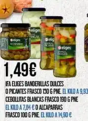 Claudio Ifa eliges - banderillas dulces o picantes frasco oferta