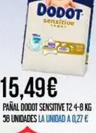 Claudio Dodot - pañal sensitive oferta