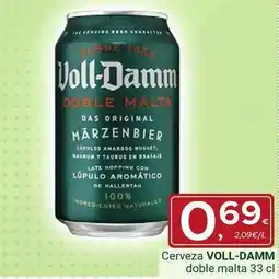 Supermercados Dani Voll-damm - cerveza doble malta oferta