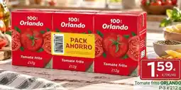 Supermercados Dani Orlando - tomate frito oferta