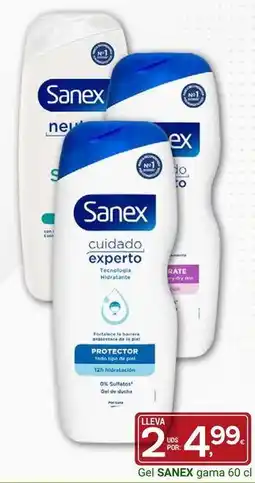 Supermercados Dani Sanex - gel oferta