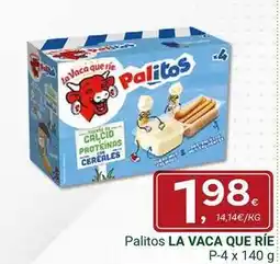 Supermercados Dani La vaca que ríe - palitos oferta