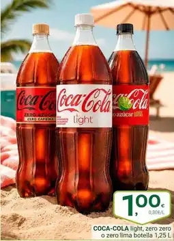 Supermercados Dani Coca-cola - light, zero zero o zero lime botella oferta