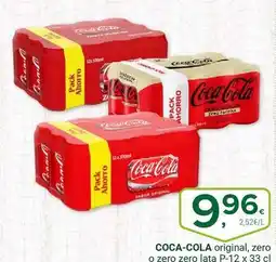 Supermercados Dani Coca-cola - original, zero o zero zero lata oferta