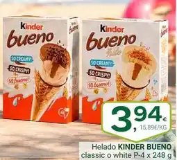 Supermercados Dani Kinder - helado bueno classic o white oferta
