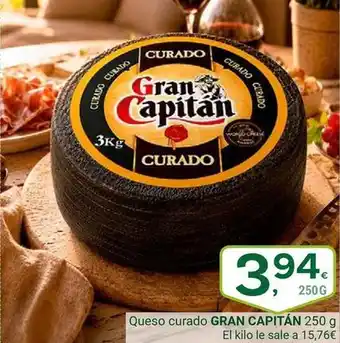 Gran capitán - queso curado