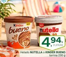 Supermercados Dani Nutella - helado bueno oferta