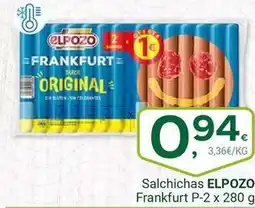 Supermercados Dani Elpozo - salchichas frankfurt oferta