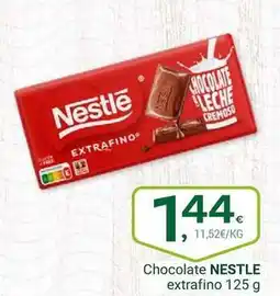 Supermercados Dani Nestlé - chocolate extrafino oferta