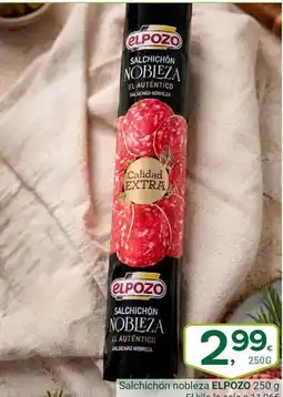Supermercados Dani Elpozo - salchichon nobleza oferta